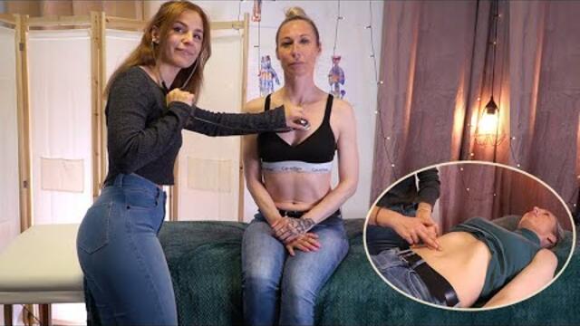 ASMR a DETAILED Full Body Exam | “Unintentional” Real Person ASMR | Abdomen, Lung & Back Inspection