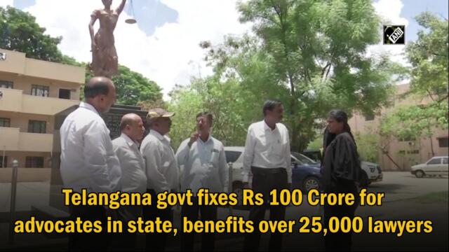 Telangana govt sanctions Rs 100 crore for advocates in state