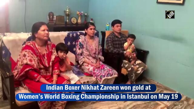 Indian boxer Nikhat Zareen's parents proud of their daughter's feat