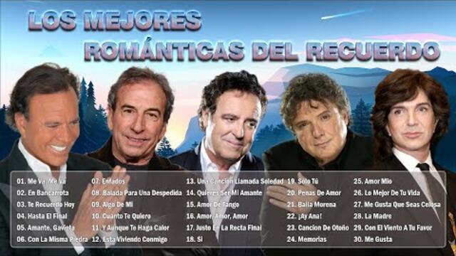 JULIO IGLESIAS, CAMILO SESTO, DYANGO, JOSÉ LUIS PERALES, BRAULIO GARCÍA SUS MÁS HERMOSA CANCIONES