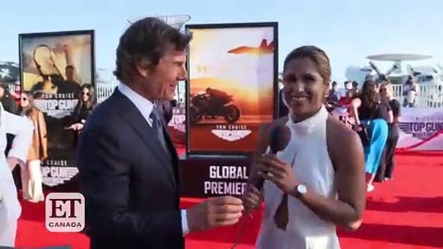 Tom Cruise Feels Emotional At The 'Top Gun- Maverick' World Premiere - EXTENDED