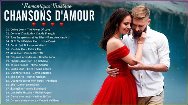 Les 100 Plus Belles Chansons D'amour Francaise Collection ♫ Claude François, Joe Dassin, Garou