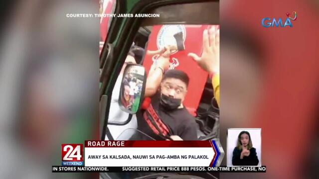 Away sa kalsada, nauwi sa pag-amba ng palakol | 24 Oras Weekend