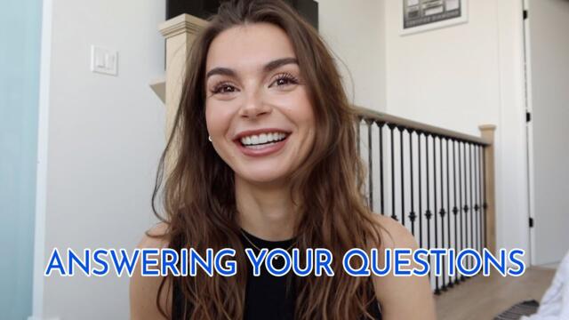 GRWM Q&A | moving in together, accutane, house update + more