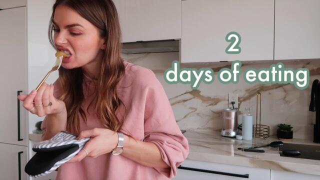 REAL LIFE 2 DAYS OF EATING | What I eat in a day