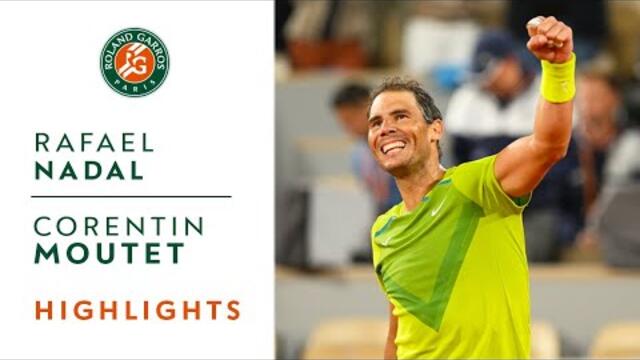 Rafael Nadal vs Corentin Moutet - Round 2 Highlights | Roland-Garros 2022