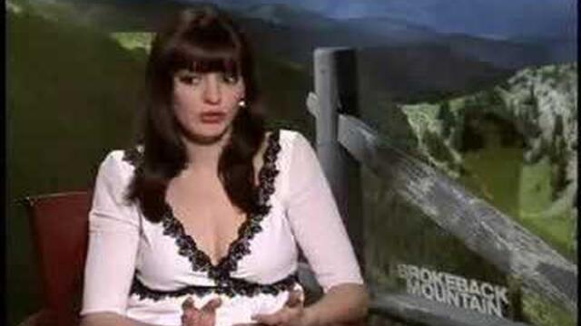 Anne Hathaway interview for Brokeback Mountain