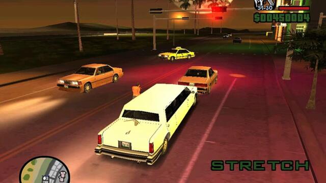 Gta vice city  going to airport big car