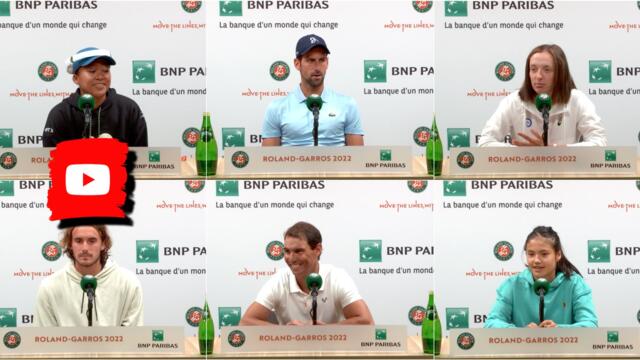 Roland-Garros 2022: Favourite words from the media day