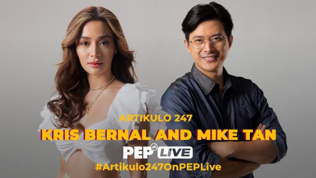 WATCH: Kris Bernal & Mike Tan on PEP Live