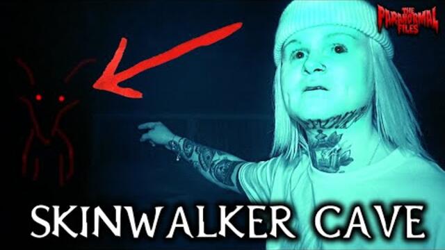 SKINWALKER Caught On Camera @ HAUNTED CAVE (This Place Is Evil) | Full Movie | THE PARANORMAL FILES