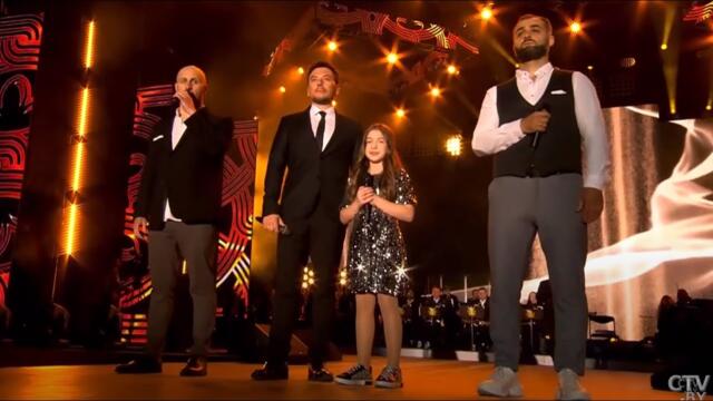 Руслан Алехно, Анастасия Беришвили, Реваз Пипия и Николоз Гиоргадзе   -   «Помолимся за родителей»