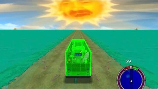 I drove in a straight line for 8 hours