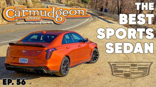 The World's Best Sports Sedan is a Cadillac? — The Carmudgeon Show with Cammisa and Hyphen — Ep. 56