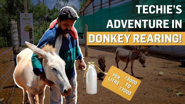 Karnataka’s first donkey rearing centre opens!