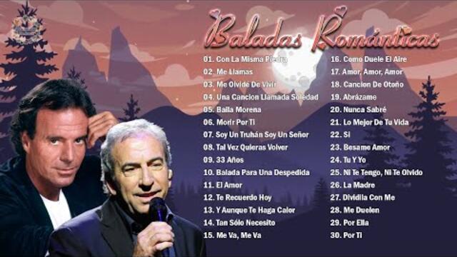 JOSÉ LUIS PERALES Y JULIO IGLESIAS TODOS SUS 30 GRANDES EXITOS INMORTALES