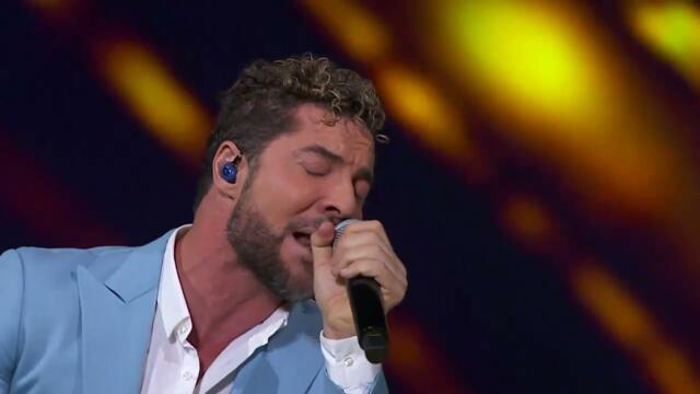 David  Вisbal cantando El ruido, la voz México 2022