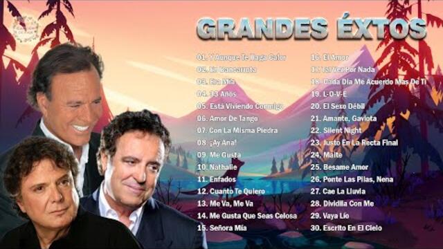 BRAULIO GARCÍA, JULIO IGLESIAS, DYANGO TODOS SUS 30 GRANDES EXITOS INMORTALES - CANCIÓN DE AMOR
