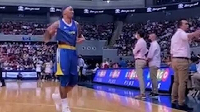 'Beast' engages Ginebra fans after being thrown out of Clasico