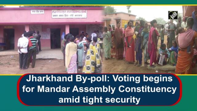 Jharkhand By-poll: Voting begins for Mandar Assembly Constituency amid tight security