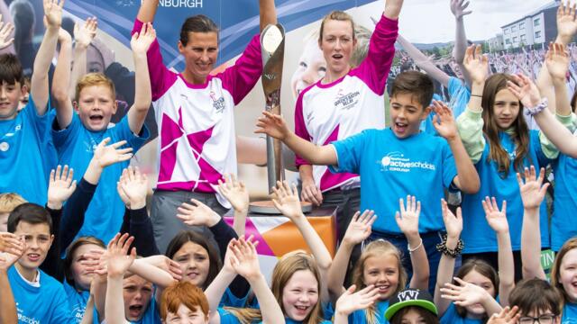 Queens Baton Relay comes to Edinburgh