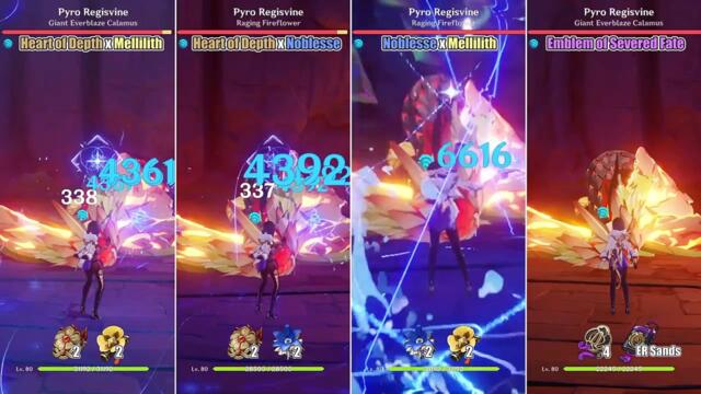 Perbandingan Damage Yelan Artefak_ Genshin Impact