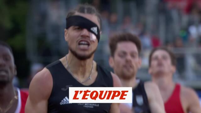 Agressé avant sa course, Happio remporte le 400 m haies - Athlé - ChF (H)