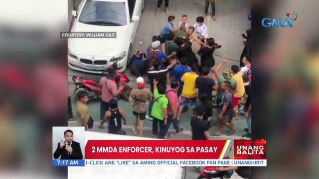 2 MMDA enforcer, kinuyug sa Pasay | UB