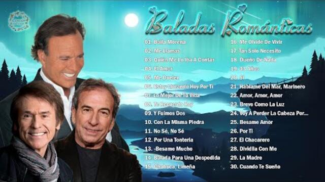 JOSÉ LUIS PERALES, JULIO IGLESIAS, RAPHAEL TODOS SUS 30 GRANDES EXITOS INMORTALES - CANCIÓN DE AMOR