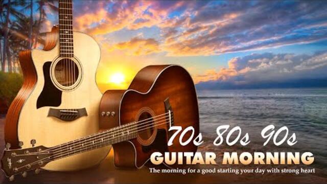 Guitar music in the morning for a good starting your day with strong heart