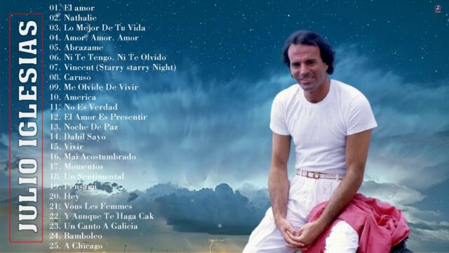 Julio Iglesias Greatest Hits ||  Best Songs Julio Iglesias Album 2021