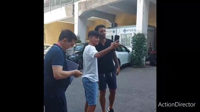Felipe Anderson, Moro e Romero in Paideia per le visite mediche