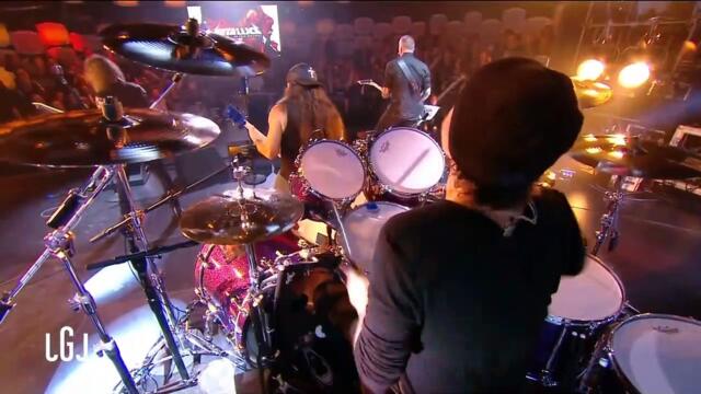 Metallica chante "Master of Puppets" en live