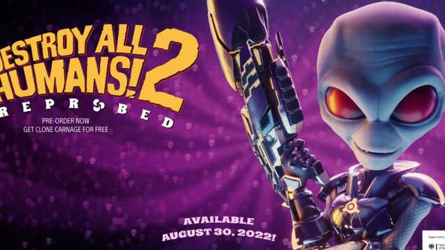 Destroy All Humans! 2 Reprobed | Official Co-Op Trailer
