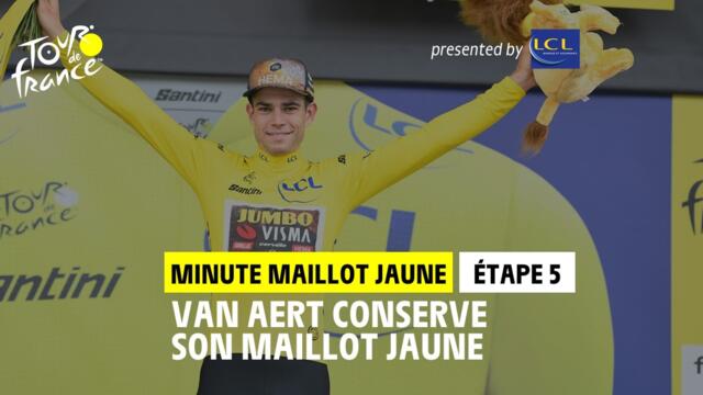 LCL Yellow Jersey Minute / Minute Maillot Jaune - Étape 5 / Stage 5 #TDF2022