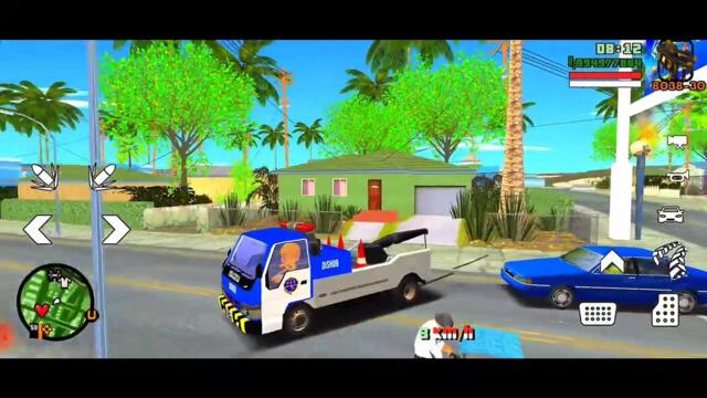 Upin ketagihan prank mobil derek 