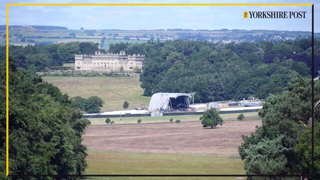 Harewood House prepares for Michael Bublé and Bryan Adams concerts