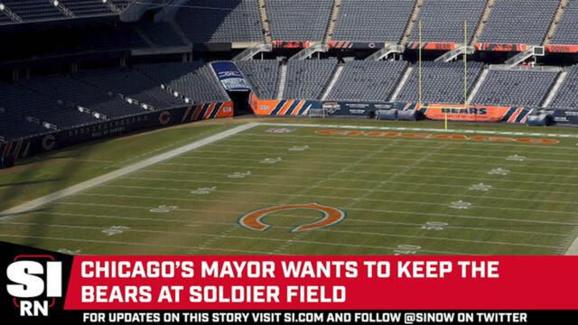 Chicago's Mayor Wants to Keep the Bears at Soldier Field