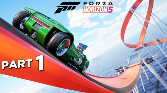 FORZA HORIZON 5 HOT WHEELS DLC Campaign Walkthrough Gameplay Part 1 - INTRO (FULL GAME)