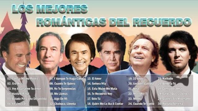 JULIO IGLESIAS, DYANGO, EL PUMA, PERALES, RAPHAEL, CAMILO SESTO ÉXITOS SUS MEJORES CANCIONES