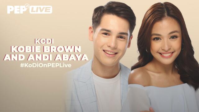 WATCH: Kobie Brown and Andi Abaya on PEP Live!