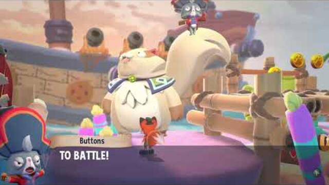 N00bslyr721's New Super Lucky's Tale Lvl: 17 Three Cannon Salute %100