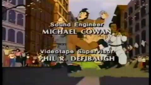 The Real Ghostbusters end credits (1986)