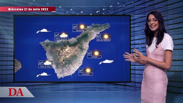 El tiempo en Canarias para el 27 de julio