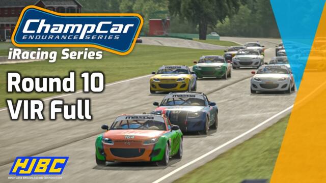 ChampCar iRacing Series 2022, Round 10 - VIR Full