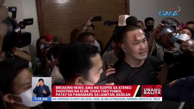 Breaking News: Ama ng suspek sa Ateneo shooting na si Dr. Chao Tiao Yumol, patay sa pamamaril sa Lamitan, Basilan | UB