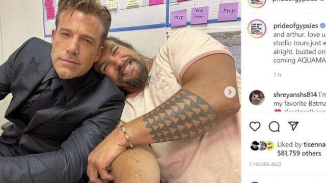 Jason Momoa reveals Ben Affleck will RETURN as Batman in Aquaman and the Lost Kingdom