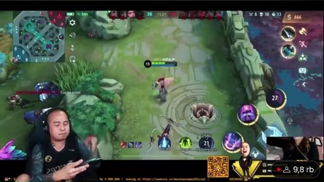 Momen lerr salah hits tower #GPX #marsha