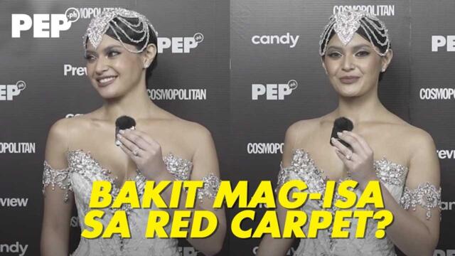 Bianca Umali, MIXED EMOTIONS sa paglakad niya sa red carpet