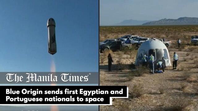 Blue Origin sends first Egyptian and Portuguese nationals to space